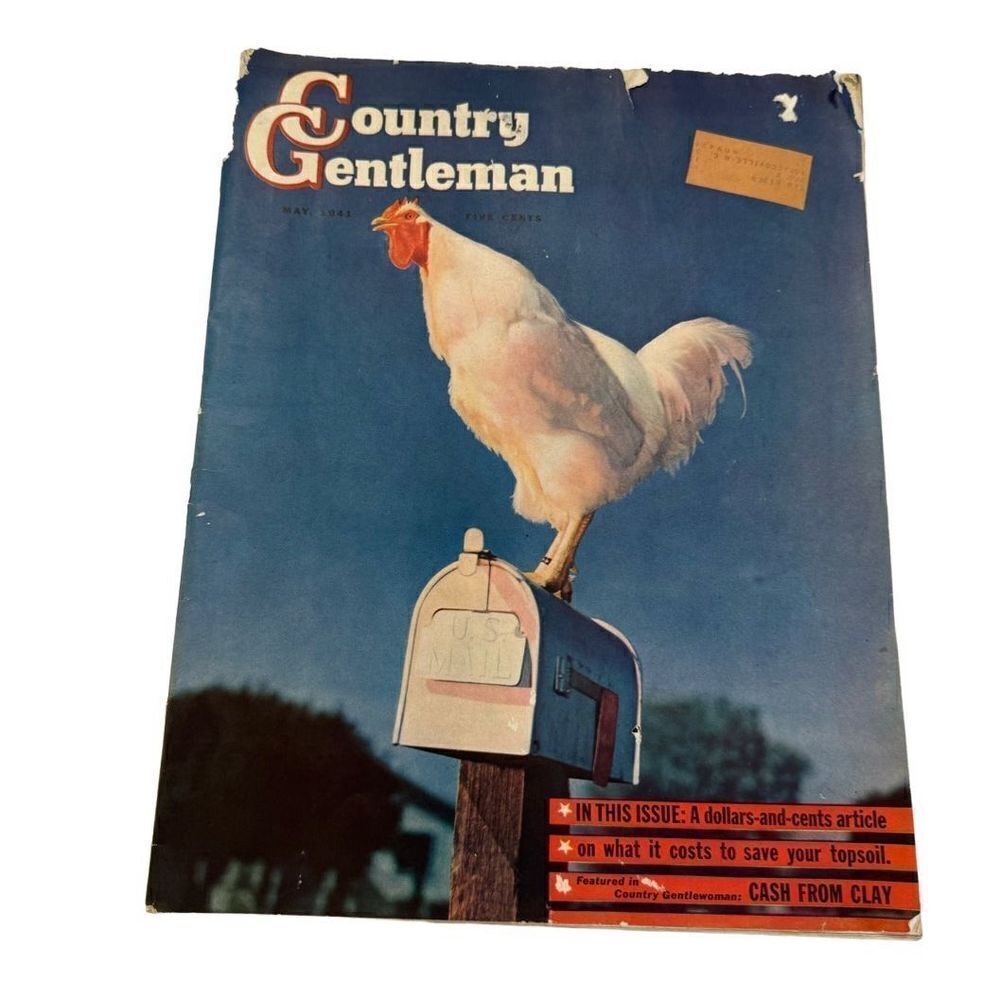 Country Gentleman Magazine May 1941 Cash From Clay
